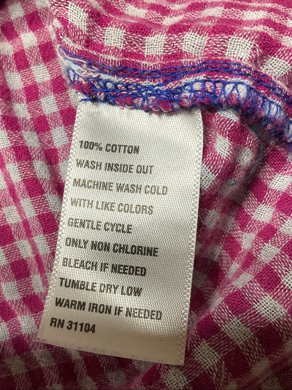 True Craft Blue & Purple Plaid Long Tunic/ Dress - Picture 6 of 14